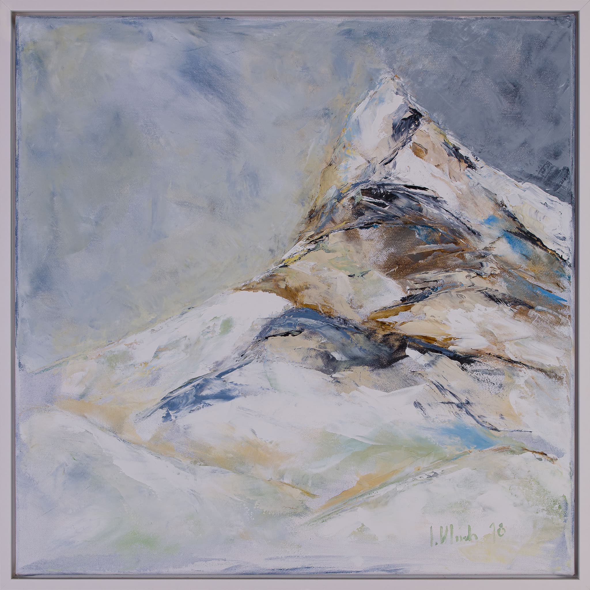 Bergspitze Abstrakt